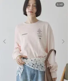 【AMERICAN HOLIC】 BACK PHOTOプリントロンT