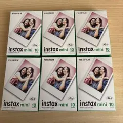 instax mini チェキフィルム 60枚 (10枚×6箱）