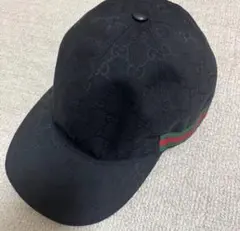 GUCCI GG柄 メッシュ ベースボールキャップ ブラック L59cm - メルカリ