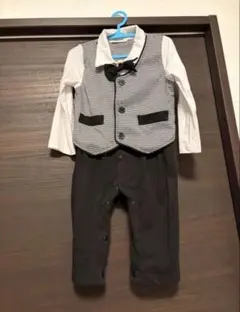 男の子タキシードスタイルロンパース 95cm 95センチ　95サイズ　95