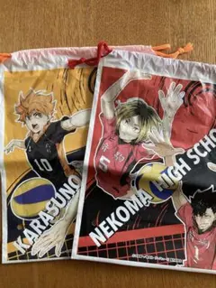 ハイキュー!! 巾着袋 2点セット