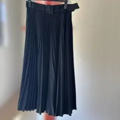 ZARA ブラック プリーツスカート XS