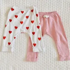 プチバトー　パンツ　2枚セット　18m 24m 80 90