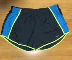 Nike ショートパンツ L グレー×ブルー×グリーン