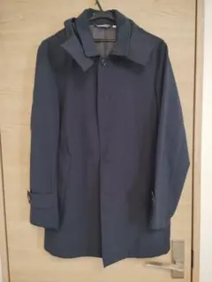 イトーヨーカ堂 ネイビー フード取り外し可 トレンチコート Mサイズ