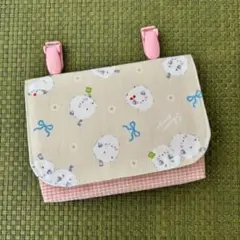 6534. 移動ポケット シマエナガ 女の子 クリップ付