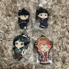 薬屋のひとりごと カプセルラバーマスコット ガチャ 猫猫 李白 高順 玉葉妃