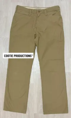 COOTIE PRODUCTIONS 日本製 ワークチノパンツ L ベージュのサムネイル