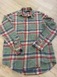 Polo by Ralph Lauren チェック柄長袖シャツ　メンズS