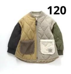 BREEZE 2wayキルトジャケット　120 レインボー