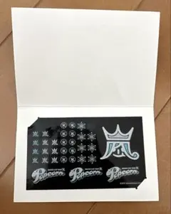 嵐 ARASHI LIVE POPCORN シールセット ネイルシール
