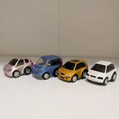 チョロQ箱無し4台セット