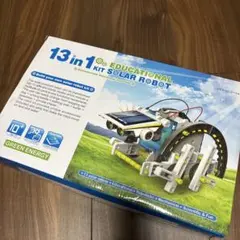 プログラミング おもちゃ 13 in 1 教育用ソーラーロボットキット
