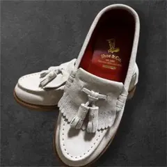 美品　リーガル　タッセルローファー　ホワイト