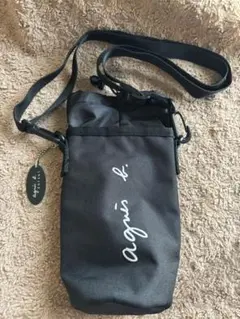 agnès b. アニエスベー　ドリンクホルダー　水筒カバー ショルダー