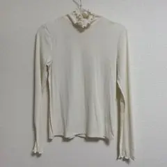 ソフトリブタートルネックT(長袖)(ややスリム) GU