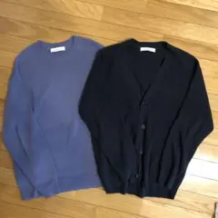 green label relaxing スウェット　カーディガン　セット