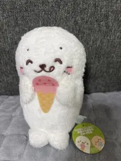 しろたん&らっこいぬ ふわっとごろん ぬいぐるみ