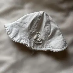 ホワイト子供用帽子