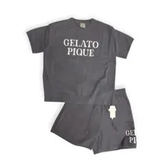 gelato pique スムーズィーロゴジャガードプルオーバー&ショートパンツ