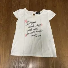 COMME CA ISM ホワイト Tシャツ