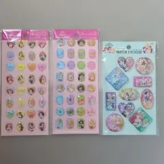 ディズニー プリンセス シール3点セット