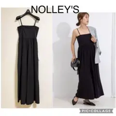 新品未使用タグ付】LIBJOIE スリムストラップワイドロンパース 