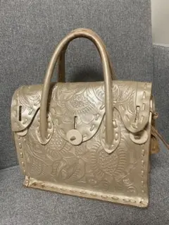 最終値下げ⭐︎グレースコンチネンタル　Carving Tribes ハンドバッグ