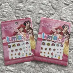新品未使用☆Disneyプリンセス　ネイルシール　プリンセス　2袋