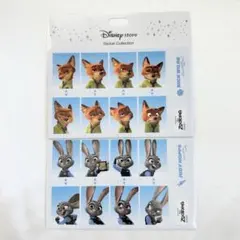 ディズニーストア ニック ジュディ シール・ステッカー 証明写真風 セット
