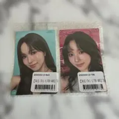 TWICE THIS IS FOR ミナ カード 2枚セット