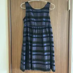 ジルスチュアート　ドレスワンピース　ノースリーブミニワンピース　パーティドレス