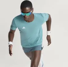 adidas アディダス　アディゼロ ランニング　半袖　Tシャツ