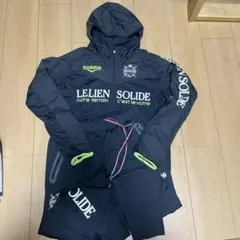 DUARIG ピステ セットアップ Sサイズ 黒/緑