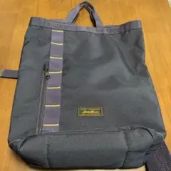 Eddie Bauer（エディー・バウアー）紺2WAY トートバッグ&リュックのサムネイル