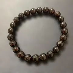 最終値下げ‼️艶々秋色ガーネット天然石ブレスレット