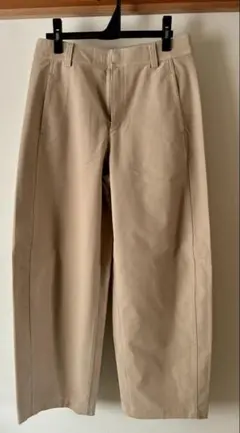 ジャージーバレルレッグパンツ