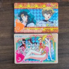 美少女戦士セーラームーン カードダス 7枚、ノーマルカード付きセット