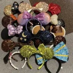 ディズニーランド　シー　カチューシャ　14個　スパンコール