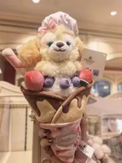 上海ディズニー クッキーアン　ぬいぐるみ 花束型 上海ディズニー クッキーアン グレープ花束ぬいぐるみ - メルカリ