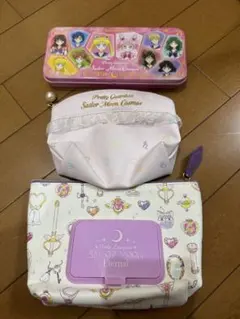 セーラームーン ポーチ 3点セット