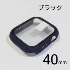 Apple Watch ケース ブラック 保護カバー 耐衝撃　40mm