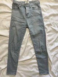 GYDA スキニーデニムパンツ　パンツ　デニム　アイスブルー　XS