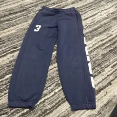 アディダススエットパンツ　140 ネイビー