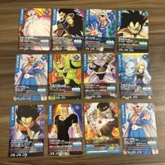 ドラゴンボールデータカードダス　悪　12枚セット