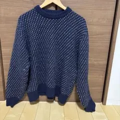 バーズアイ　ネイビー usa製