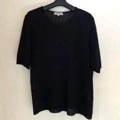 PAPIORA micalady シアーサマーニット　半袖