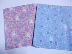 8リバティプリント カットクロス　2種　30×25cm