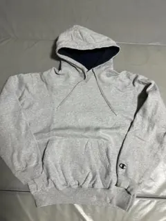 US企画 Champion グレー フード付きパーカー