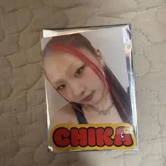 HANA トレカ　ランダムフォトカード・ステッカーセット chika